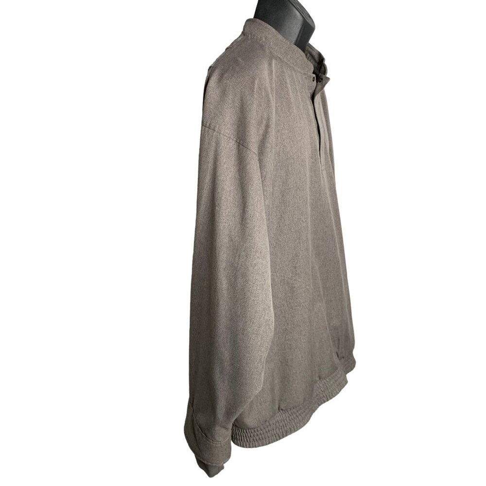 Zero Restriction Golf Pullover Jacket Xl Beige Gr… - image 5